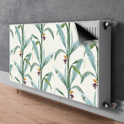 Magnetisk radiatordæksel Tropiske planter