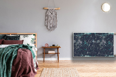 Dekorativt radiatordæksel Nattehimmel