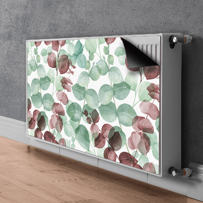 Beskyttelsesmagnet til radiatoren Blomstret design