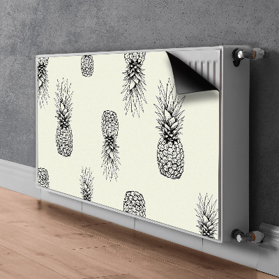 Dekorativt radiatordæksel Ananas-mønster