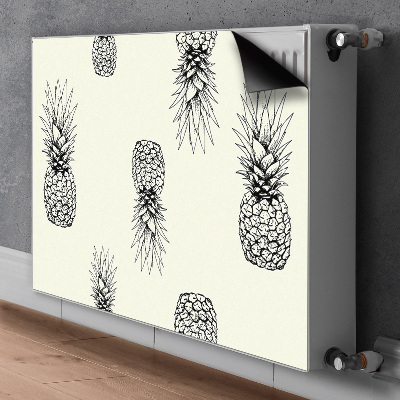 Dekorativt radiatordæksel Ananas-mønster