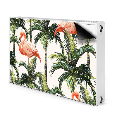 Radiator dekoration Flamingoer