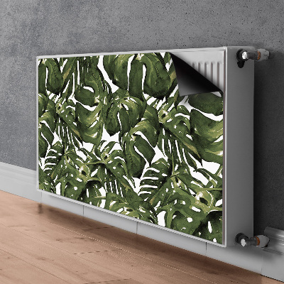 Radiator dekoration Monstera-blad