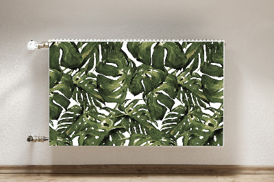 Radiator dekoration Monstera-blad