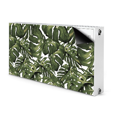 Radiator dekoration Monstera-blad