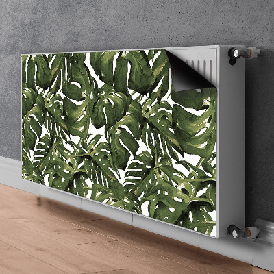 Radiator dekoration Monstera-blad