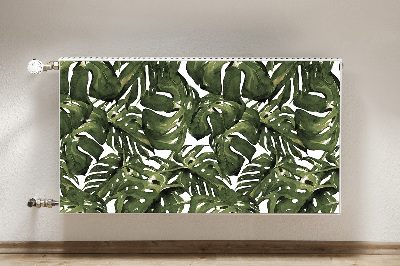 Radiator dekoration Monstera-blad