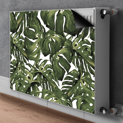 Radiator dekoration Monstera-blad