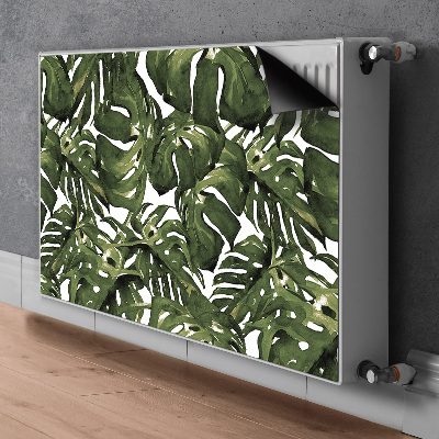 Radiator dekoration Monstera-blad