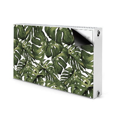 Radiator dekoration Monstera-blad