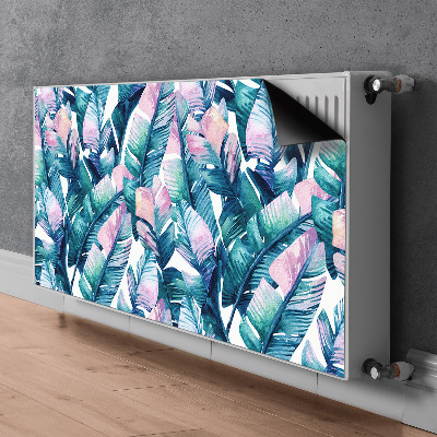 Magnetisk radiatordæksel Rainbow Leaves