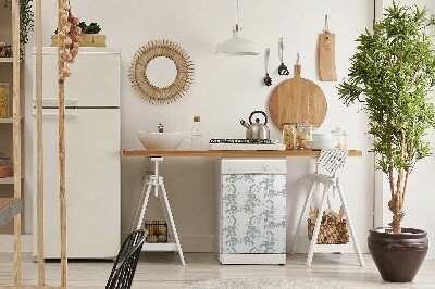 Magnetisk låg til opvaskemaskine Lilla ornament
