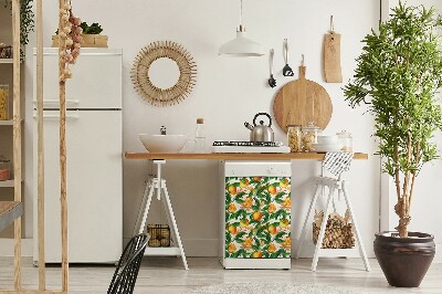 Låge til opvaskemaskinen Appelsiner