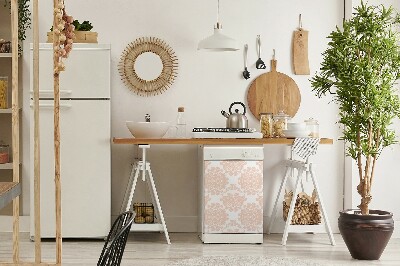 Magnetisk låg til opvaskemaskine Blomsterornament