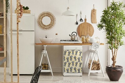 Magnetisk måtte til opvaskemaskinen Ananas