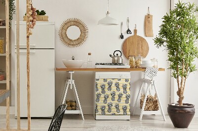 Magnetisk måtte til opvaskemaskinen Ananas
