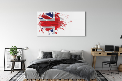 Akryl billede Storbritanniens flag