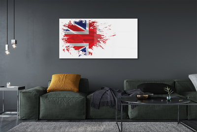 Akryl billede Storbritanniens flag