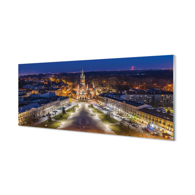 Akrylglas foto Kraków Nat kirke panorama