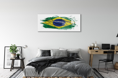 Foto på akrylglas Brasiliens flag