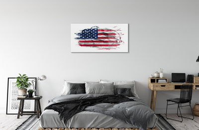 Foto på akryl USA's flag