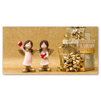 Akrylglas billed Gifts Christmas Angels Ornaments