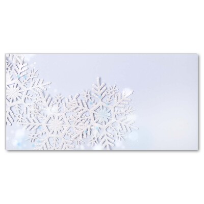 Akrylglas billed Snowflakes Winter Snow