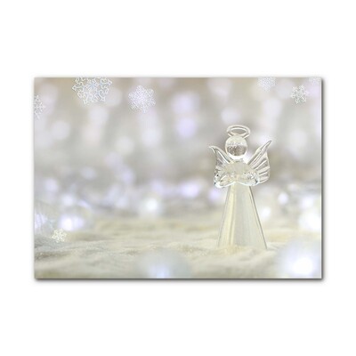 Akrylglas billed Christmas Glass Angel Decoration