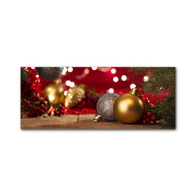 Akrylglas billed Christmas Tree Christmas Bomb Decoration