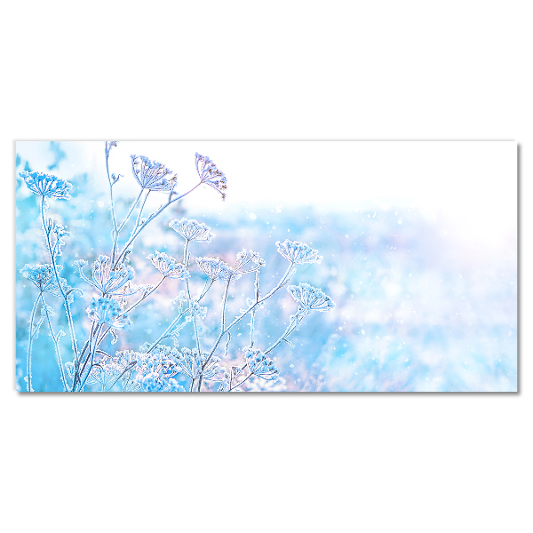 Akrylglas billed Winter Snowflake Christmas