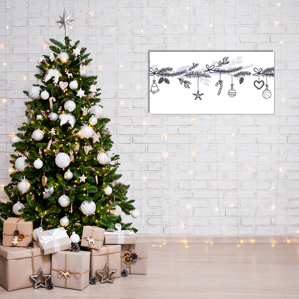 Akrylglas billed Christmas Ornaments Decoration Winter