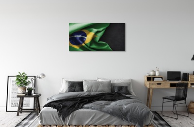 Foto til lærred Brasiliansk flag