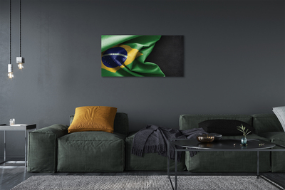 Foto til lærred Brasiliansk flag