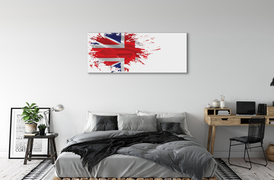 Billede på lærred Storbritanniens flag