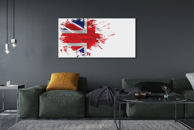 Billede på lærred Storbritanniens flag