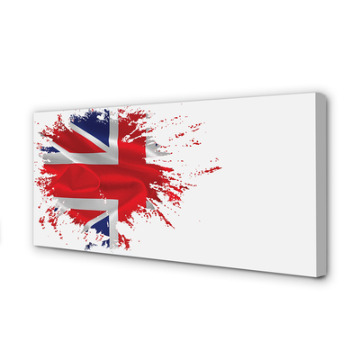 Billede på lærred Storbritanniens flag