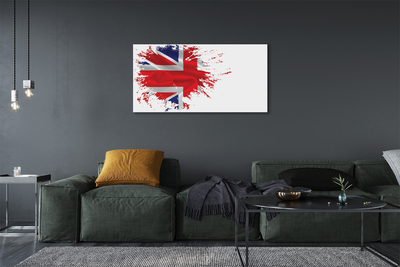 Billede på lærred Storbritanniens flag