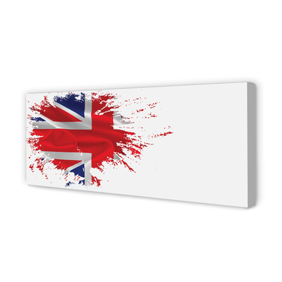 Billede på lærred Storbritanniens flag