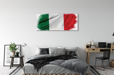 Billede lærred Italiens flag