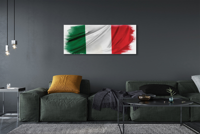 Billede lærred Italiens flag