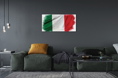 Billede lærred Italiens flag