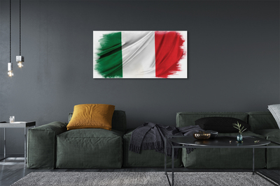 Billede lærred Italiens flag