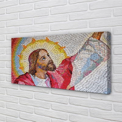 Foto til lærred Mosaik Jesus