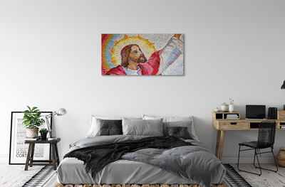 Foto til lærred Mosaik Jesus