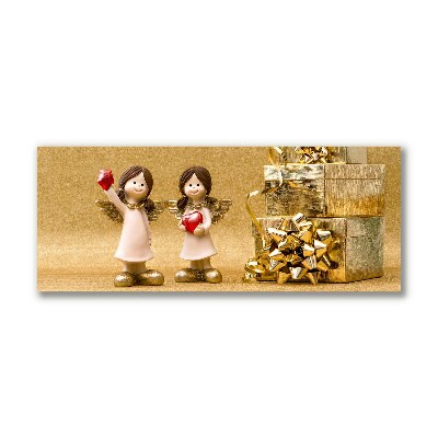 Billede lærred Gifts Christmas Angels Ornaments