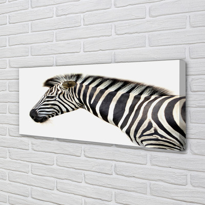 Lærred billede Zebra