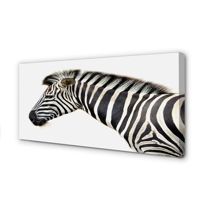 Lærred billede Zebra