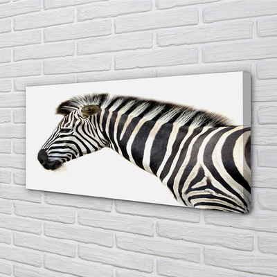 Lærred billede Zebra