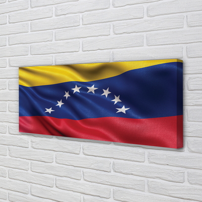 Lærredsbillede Venezuelas flag