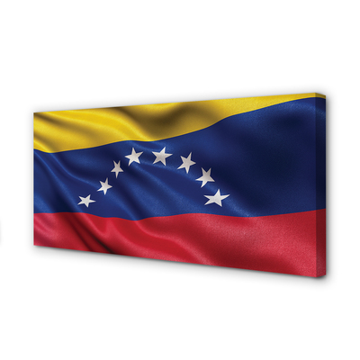 Lærredsbillede Venezuelas flag